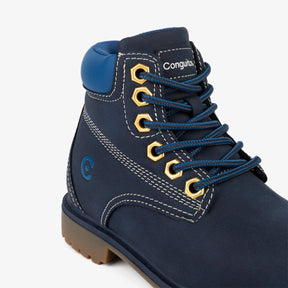 CONGUITOS Shoes Unisex Navy Mountain Boots