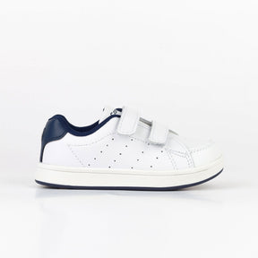 CONGUITOS Shoes Unisex Navy Washable Leather Trainers