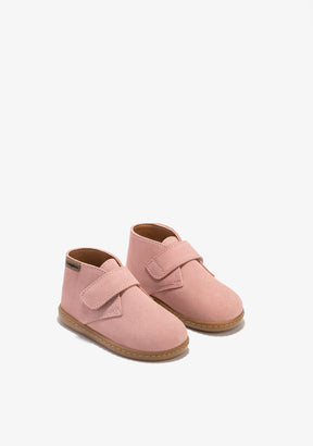 CONGUITOS Shoes Unisex Pink Safari Ankle Boots