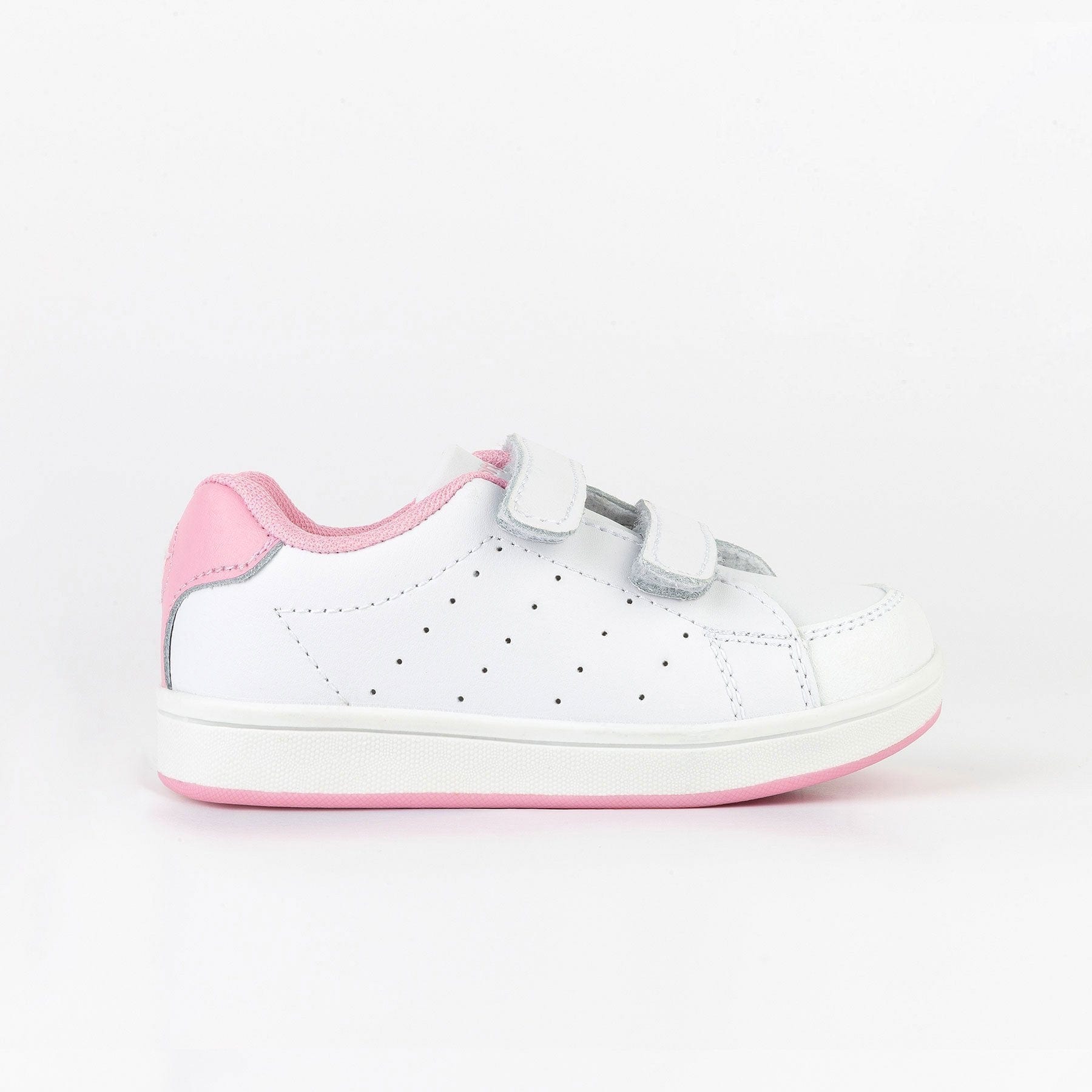 CONGUITOS Shoes Unisex Pink Washable Leather Trainers