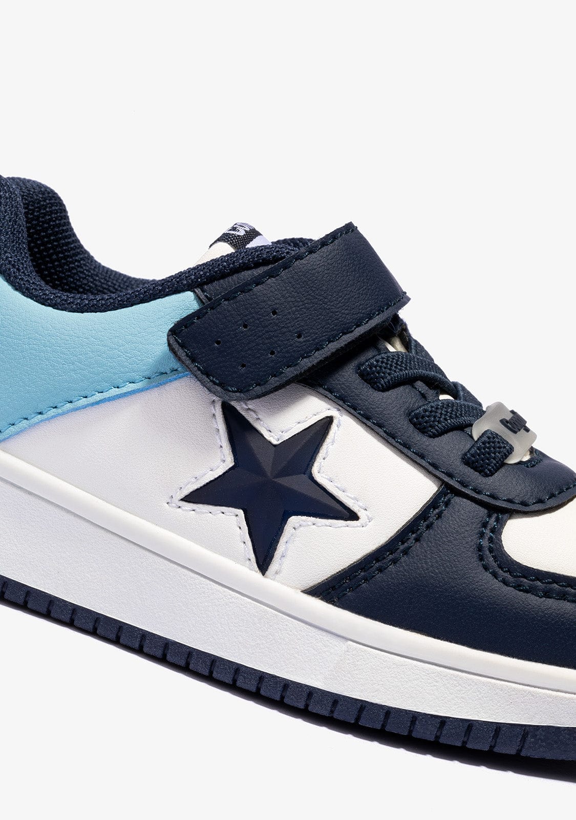 Conguitos Shoes Unisex White Blue With Lights Star Sneakers