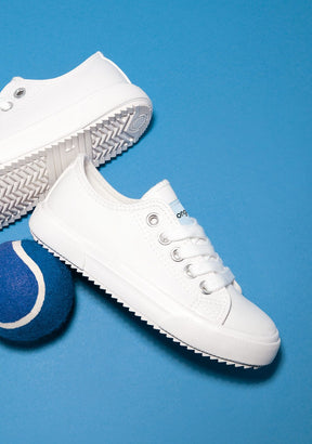 CONGUITOS Shoes Unisex White Napa Sneakers
