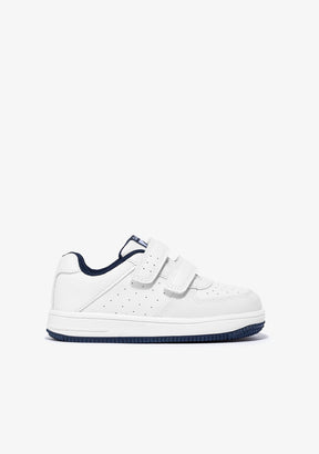 Conguitos Shoes Unisex White / Navy Trainers