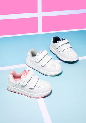 CONGUITOS Shoes Unisex White / Pink Trainers