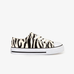 CONGUITOS Shoes Unisex Zebra Canvas Sneakers