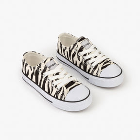 CONGUITOS Shoes Unisex Zebra Canvas Sneakers