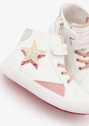 CONGUITOS Sneakers High Start White