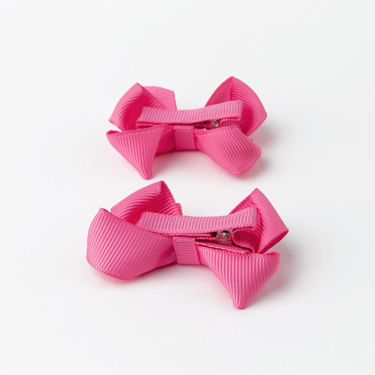 CONGUITOS TEXTIL ACCESORIOS Baby's Pink Bow Hairpin Set