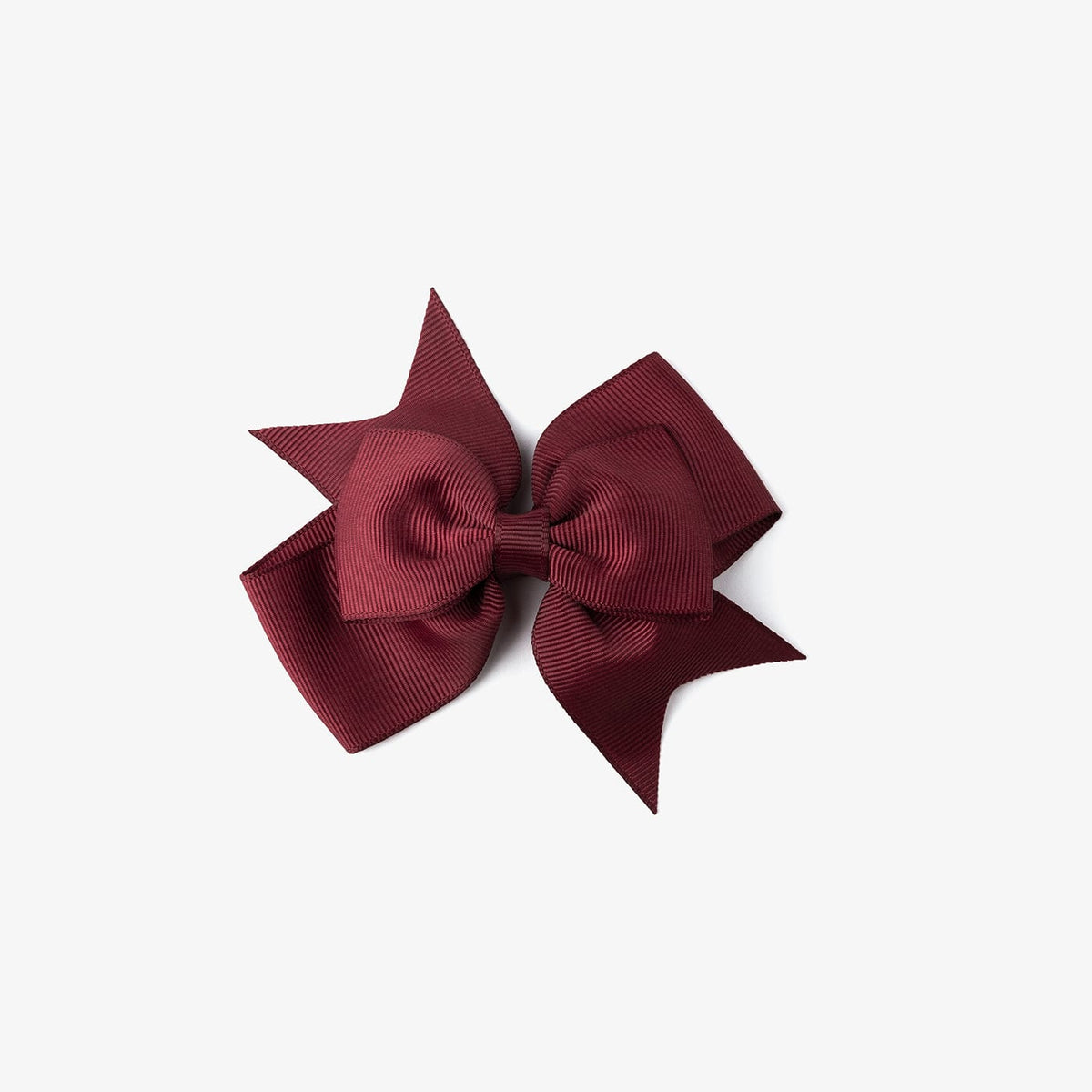 CONGUITOS TEXTIL ACCESORIOS Bordeaux Bow Hairpin