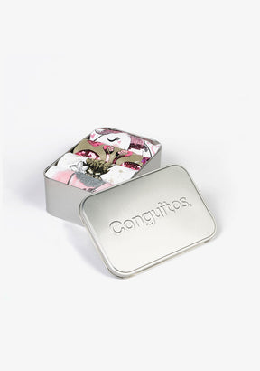 CONGUITOS TEXTIL ACCESORIOS Conguitos’ Metallic Box