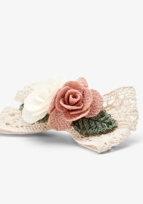 CONGUITOS TEXTIL ACCESORIOS / PINZAS Flowers Bow Set