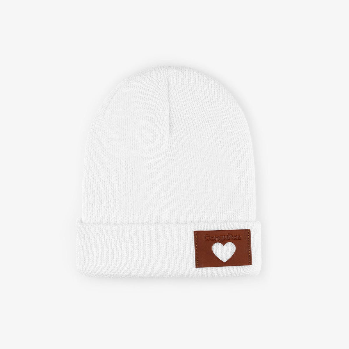 CONGUITOS TEXTIL ACCESORIOS White Wool Beanie