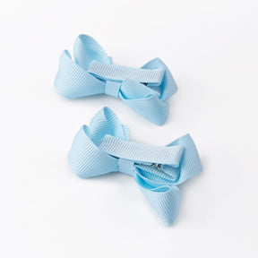 CONGUITOS TEXTIL Accessories Baby's Bluish Bow Hairpin Set