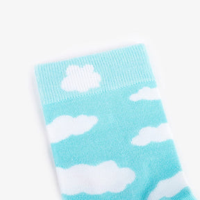 CONGUITOS TEXTIL Accessories Bluish Clouds Design Sock