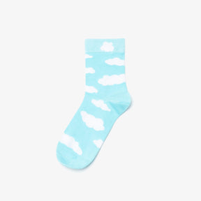 CONGUITOS TEXTIL Accessories Bluish Clouds Design Sock