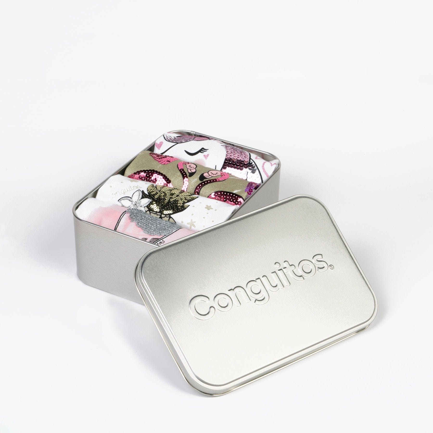 CONGUITOS TEXTIL Accessories Conguitos’ Metallic Box
