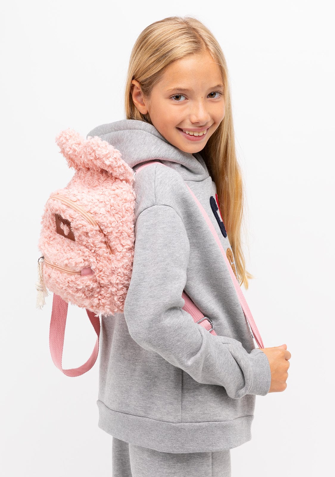 CONGUITOS TEXTIL Accessories Girl's Pink Rabbit Backpack