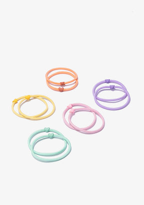 CONGUITOS TEXTIL Accessories Heart Elasticated Hair Ties
