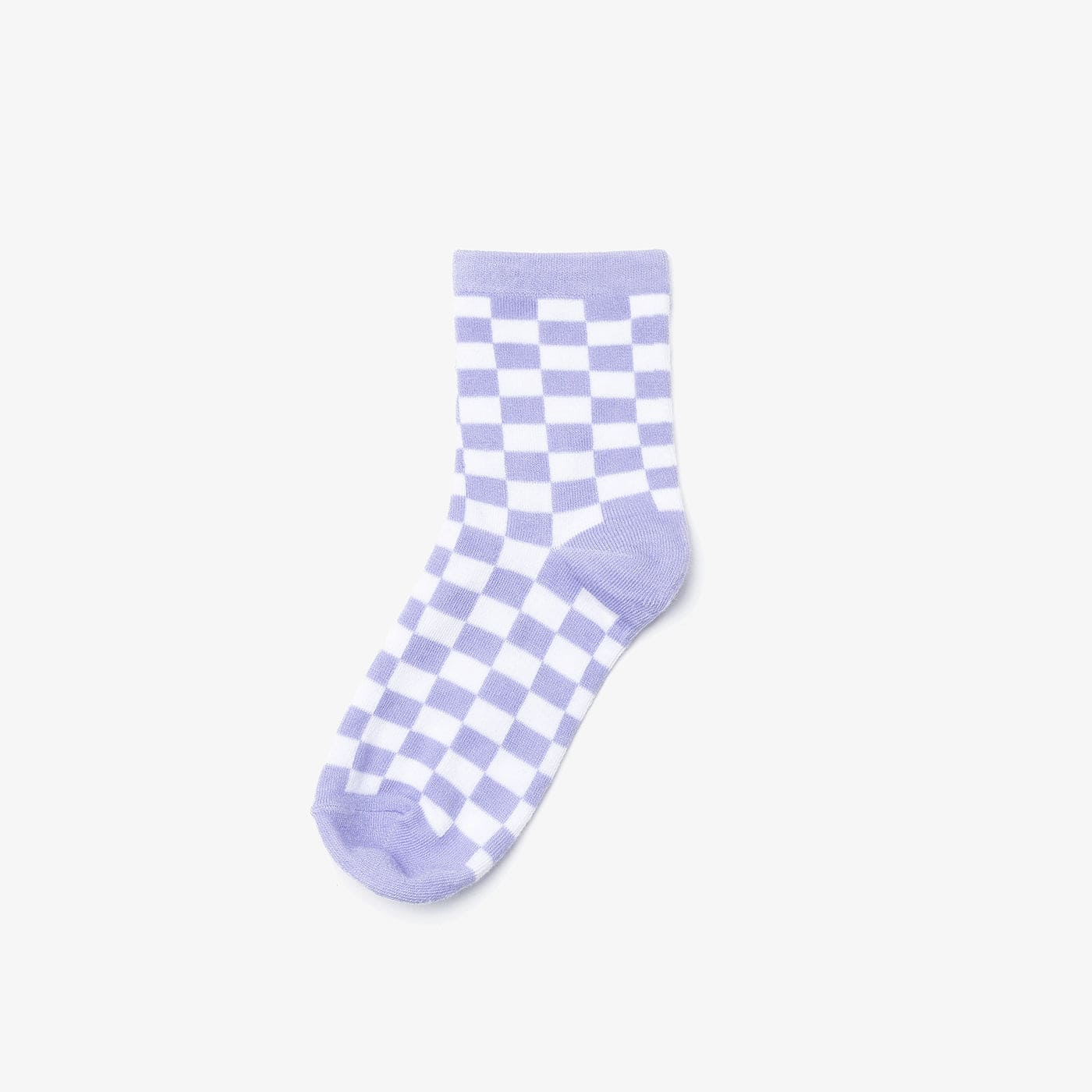 CONGUITOS TEXTIL Accessories Mauve Checkerboard Design Sock