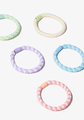 CONGUITOS TEXTIL Accessories Multicolour Elastics Braided Scrunchies