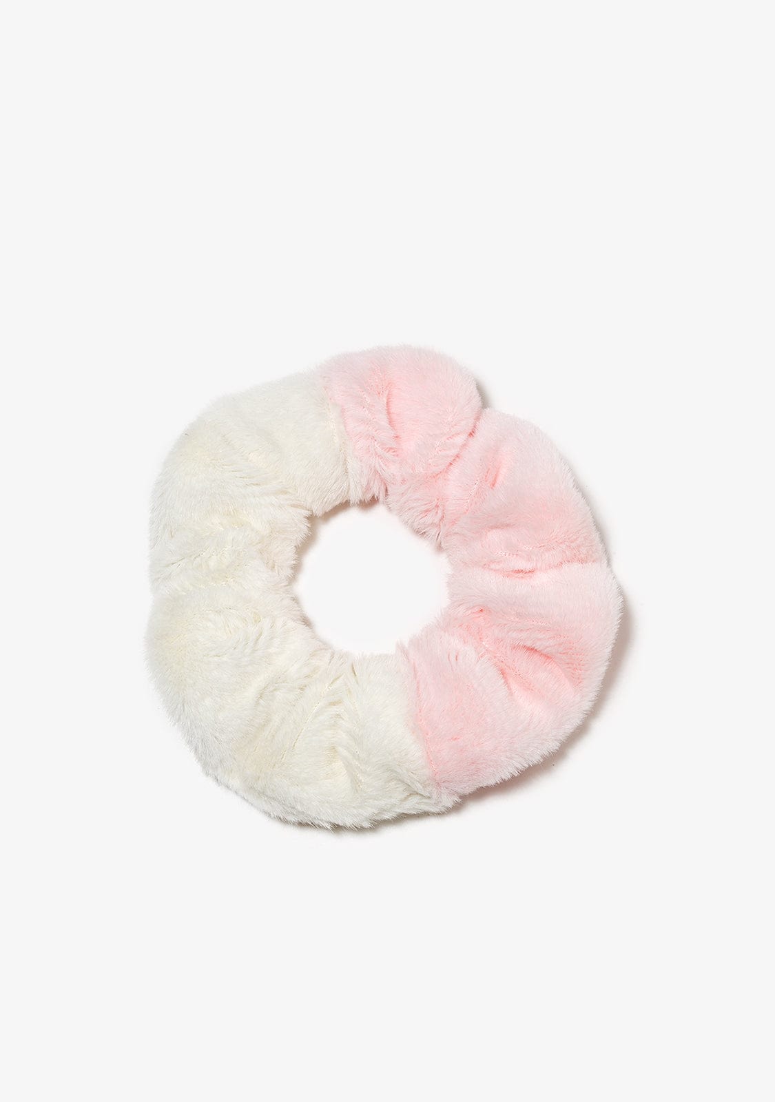 CONGUITOS TEXTIL Accessories Pink Fur Scrunchies