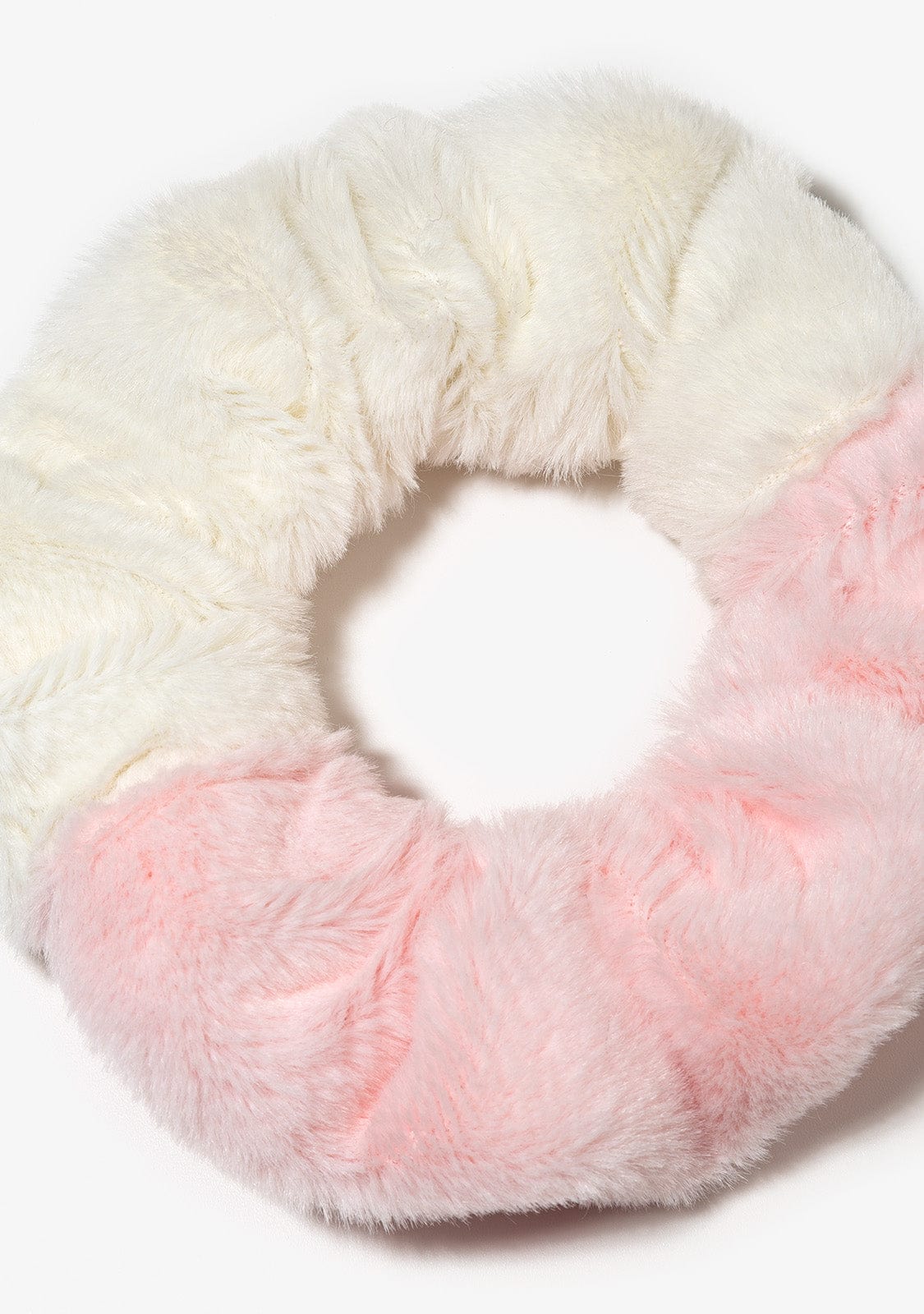 CONGUITOS TEXTIL Accessories Pink Fur Scrunchies