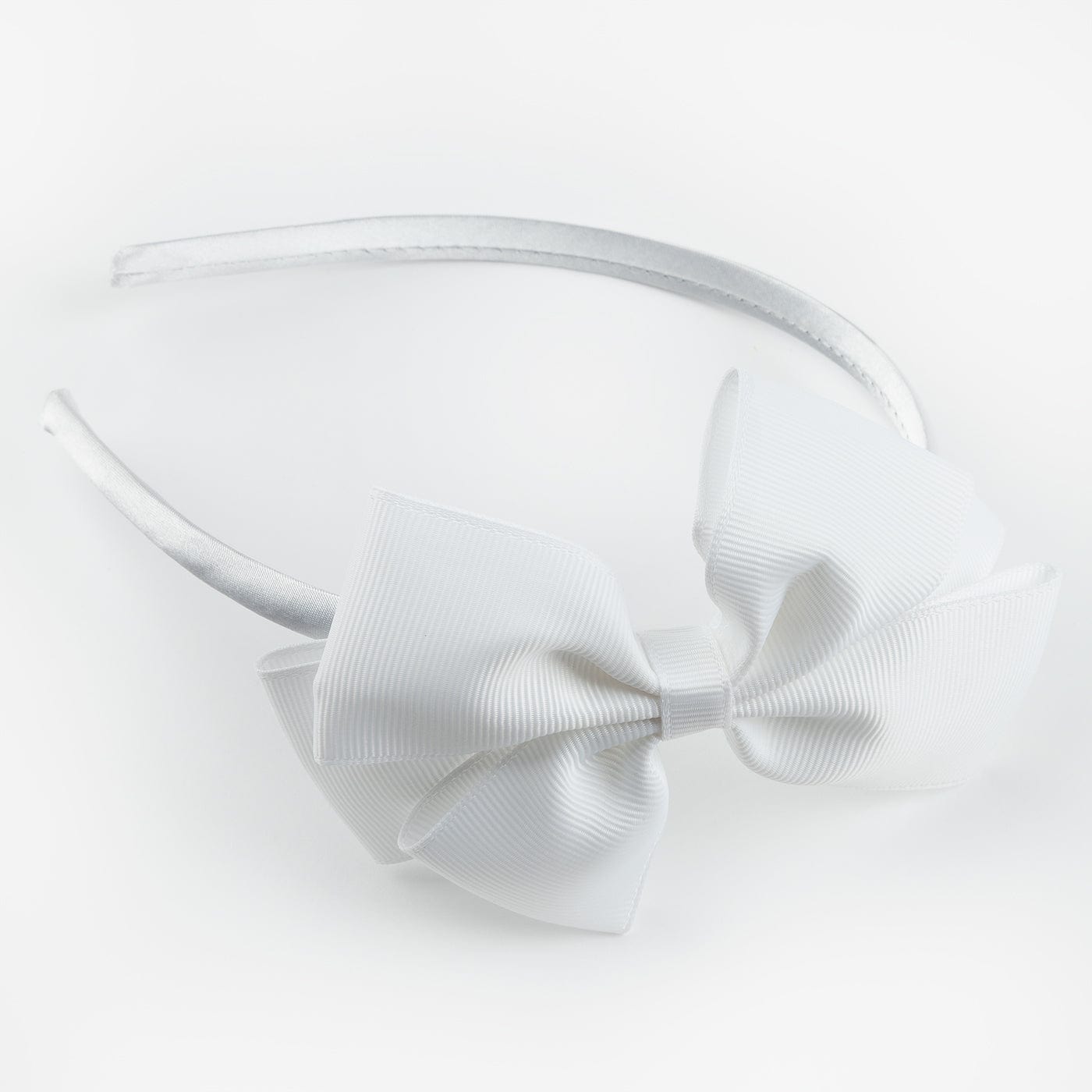 CONGUITOS TEXTIL Accessories White Bow Hairband
