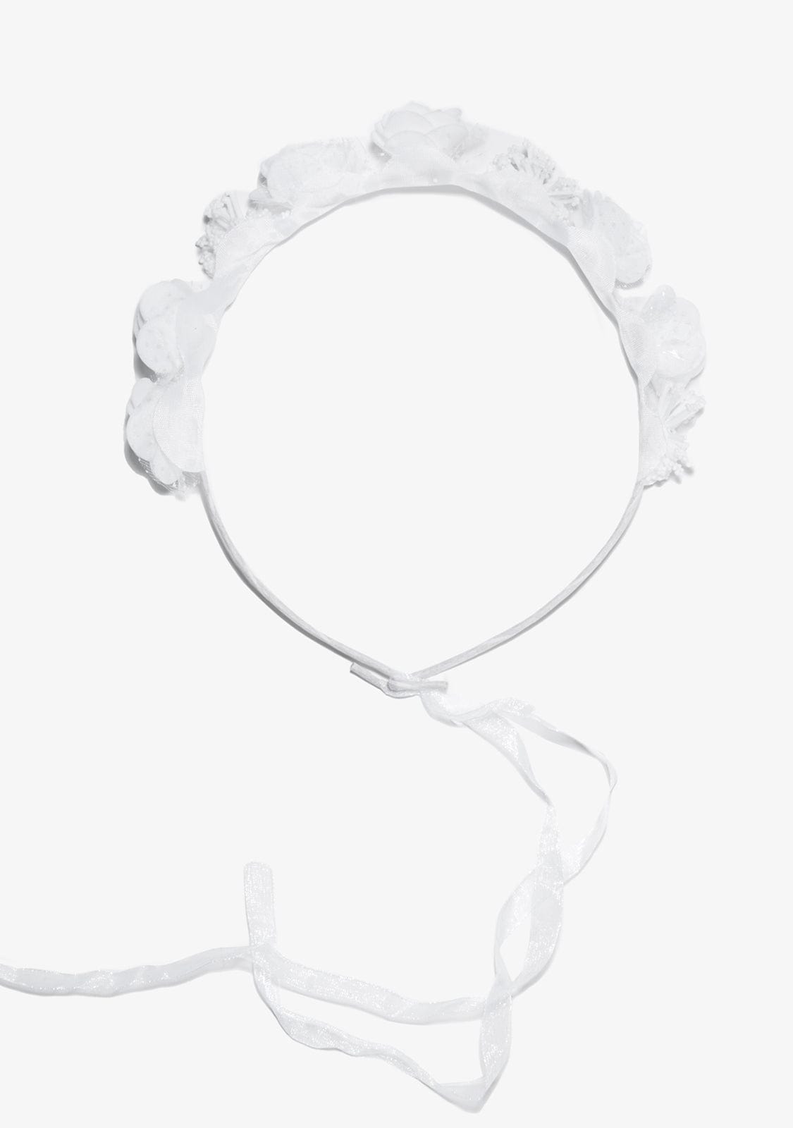 CONGUITOS TEXTIL Accessories White Flowers Ceremony Hairband