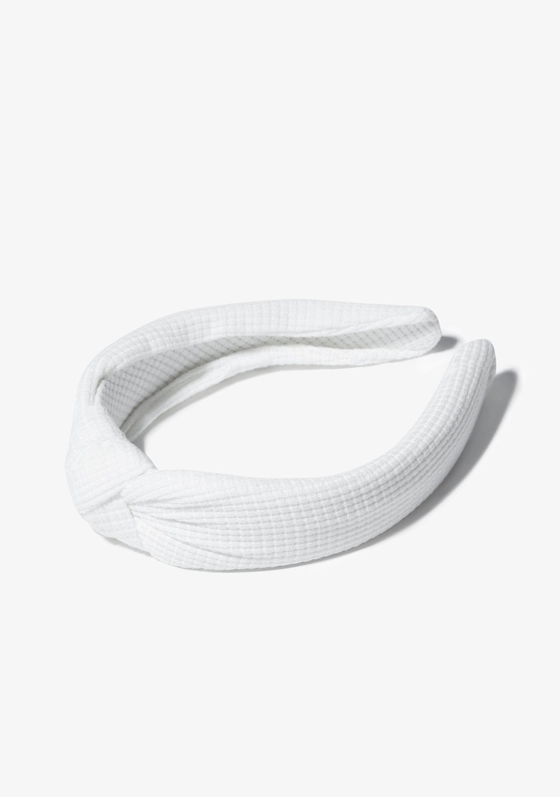 CONGUITOS TEXTIL Accessories White Knot Detail Hairband