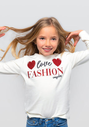 CONGUITOS TEXTIL Clothing Girl's Beige "Fashion"  T-shirt