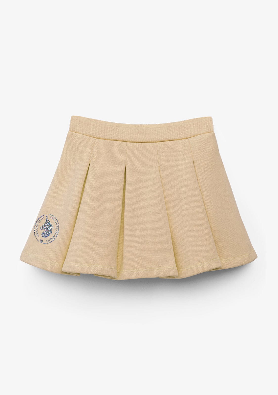 CONGUITOS TEXTIL Clothing Girl's Beige Unicorn Skirt