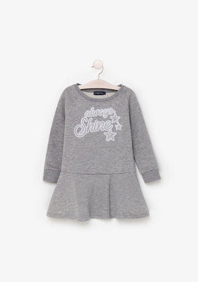 CONGUITOS TEXTIL Clothing Girl's Grey Glow in the Dark Dress