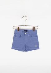 CONGUITOS TEXTIL Clothing Girl's Light Blue Basic Shorts