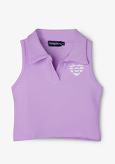 CONGUITOS TEXTIL Clothing Girl's Malva Sleeveless Polo T-shirt