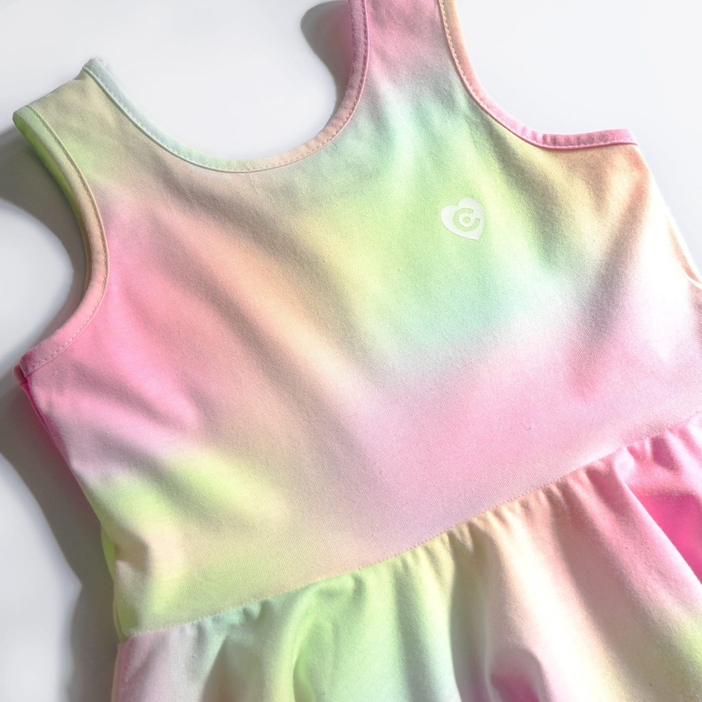 CONGUITOS TEXTIL Clothing Girl's Multi Tie Dye Skater Dress