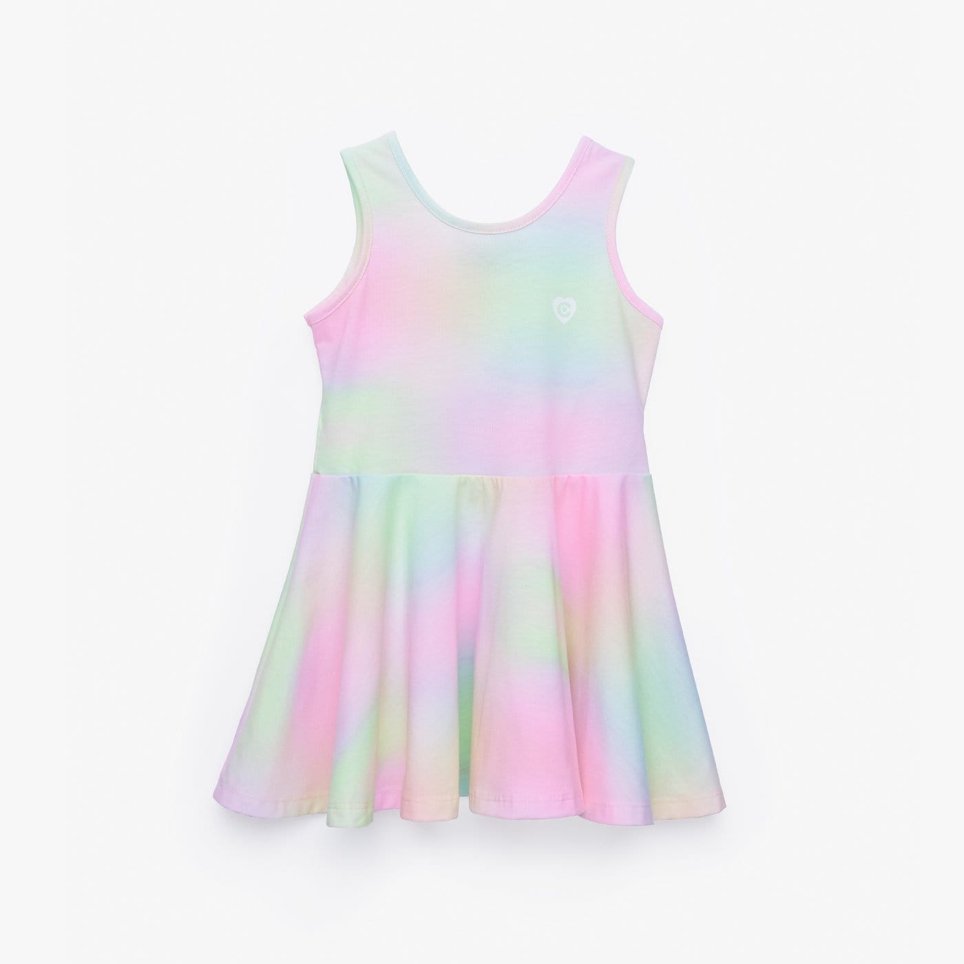 CONGUITOS TEXTIL Clothing Girl's Multi Tie Dye Skater Dress