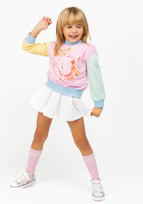 CONGUITOS TEXTIL Clothing Girl's Multicolour Unicorn Sweatshirt
