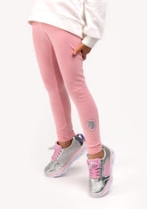 CONGUITOS TEXTIL Clothing Girl's Pink Cotton Leggings