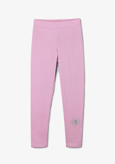 CONGUITOS TEXTIL Clothing Girl's Pink Cotton Leggings