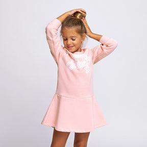 CONGUITOS TEXTIL Clothing Girl's Pink Glow in the Dark Dress