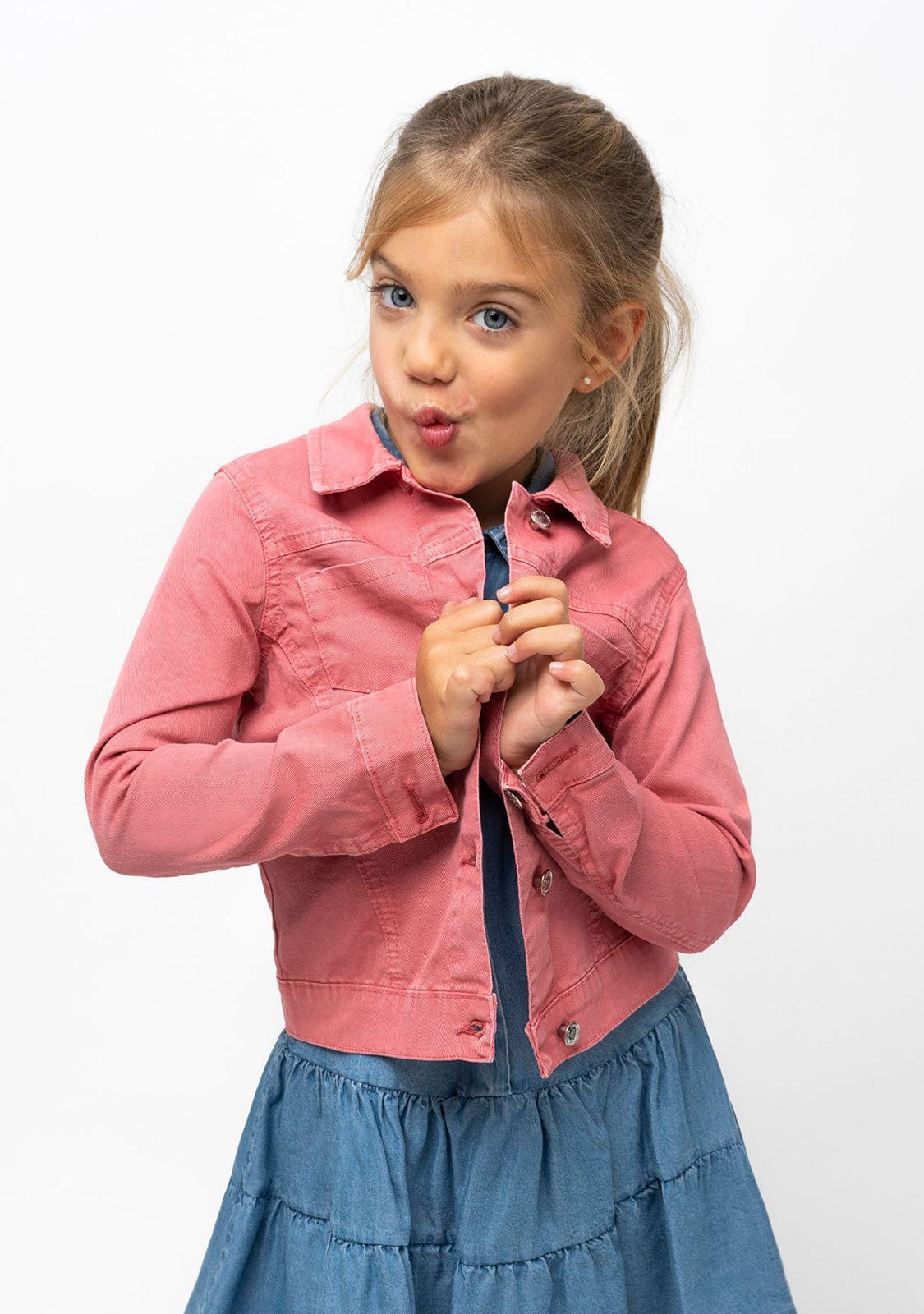 CONGUITOS TEXTIL Clothing Girl's Pink Jacket