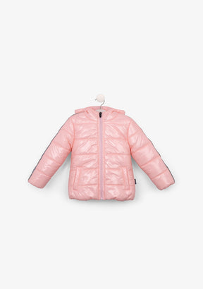 CONGUITOS TEXTIL Clothing Girl's Pink Reflective Anorak