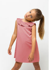 CONGUITOS TEXTIL Clothing Girl's Pink Tencel Dress