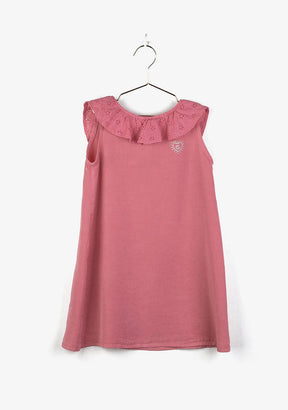 CONGUITOS TEXTIL Clothing Girl's Pink Tencel Dress
