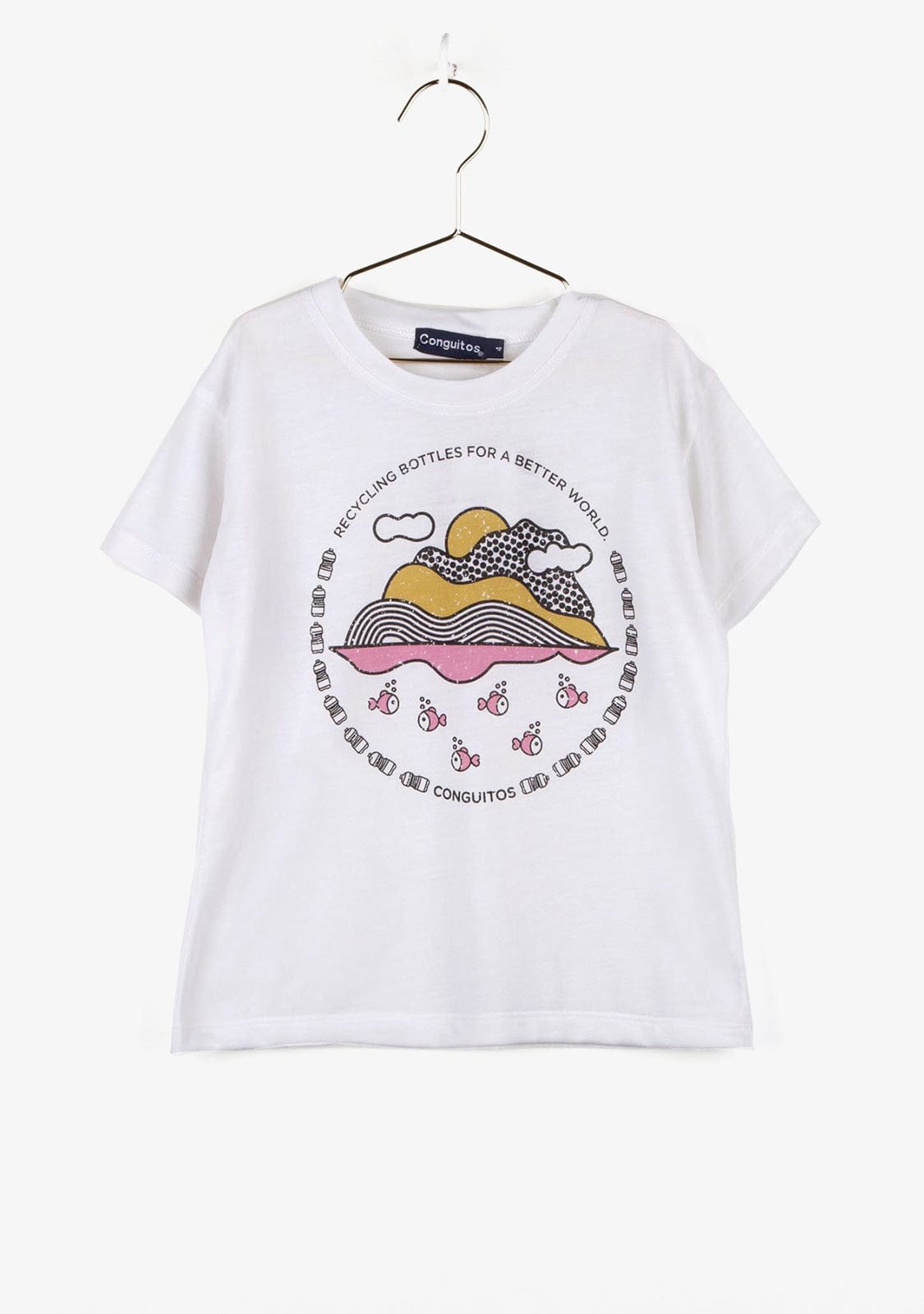CONGUITOS TEXTIL Clothing Girl's "Recycling" T-Shirt