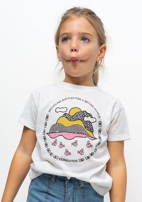 CONGUITOS TEXTIL Clothing Girl's "Recycling" T-Shirt