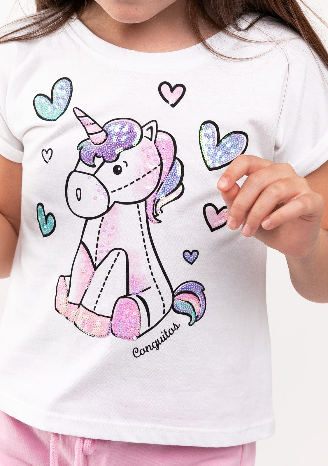 Stampa Unicorno Magliette Unicorno Bambina Maglietta Bambina Con