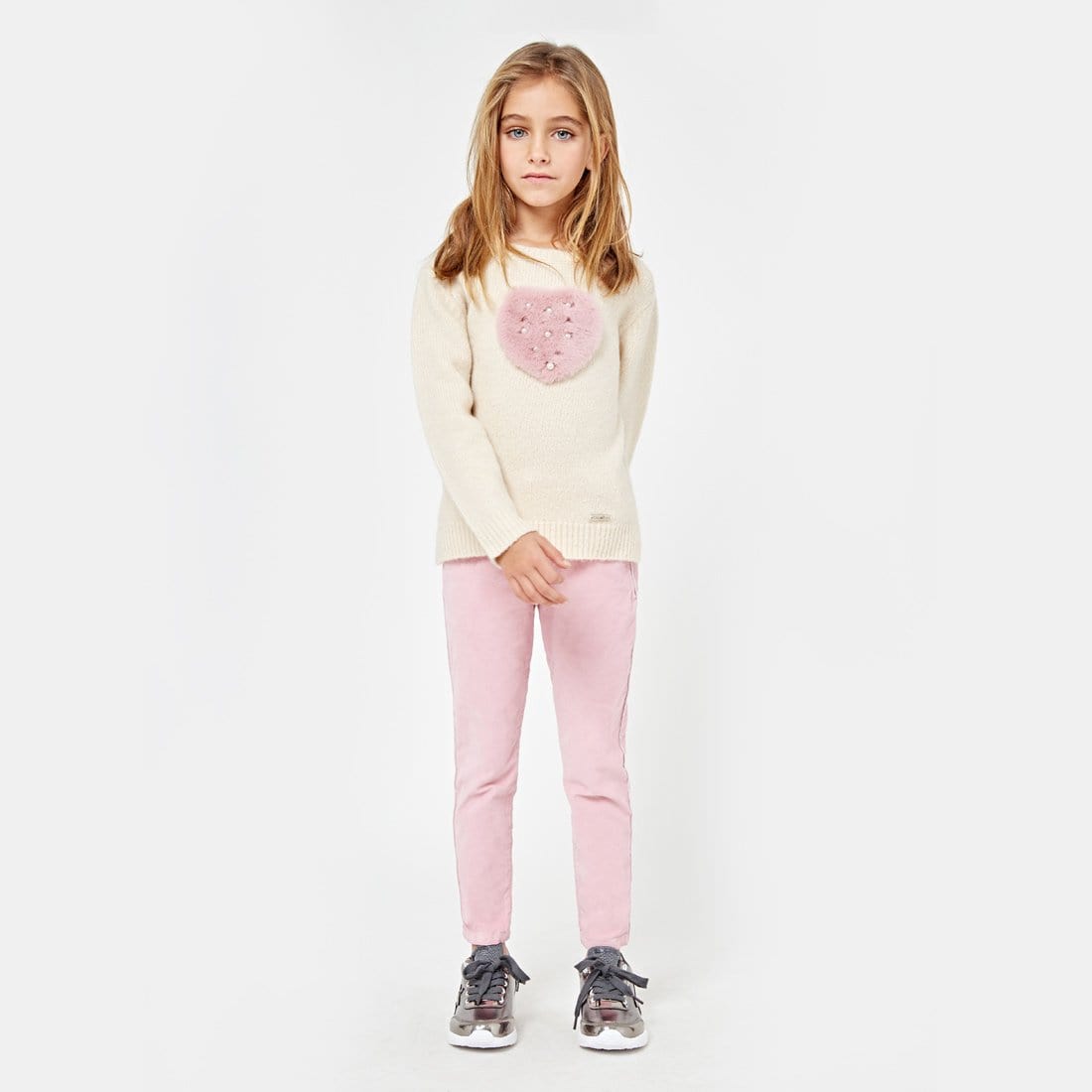 CONGUITOS TEXTIL Clothing Girls Pink Jeans