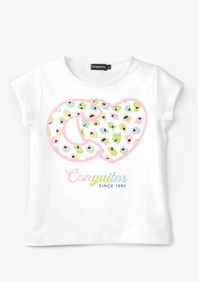 CONGUITOS TEXTIL MANGA CORTA Multicolour Conguitos Leopard T-shirt