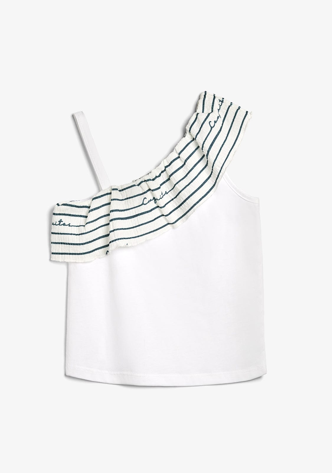 CONGUITOS TEXTIL ROPA / CAMISETAS / MANGA CORTA Blue Shoulder T-Shirt